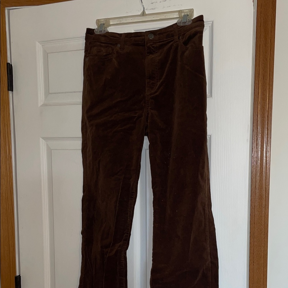Well Worn Chocolate Flare Pants